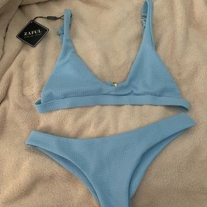 NWT! Zaful Cute Blue Swimsuit